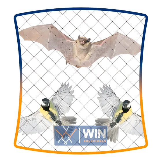 Red Balcon Ventana Murcielago Pajaro - 1.3mm - Rom 2.75x2.75