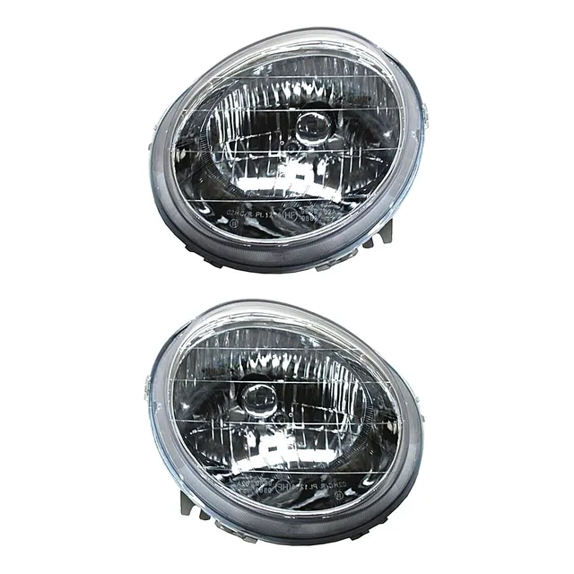 2 Faros Pontiac Matiz 04-05 Generica