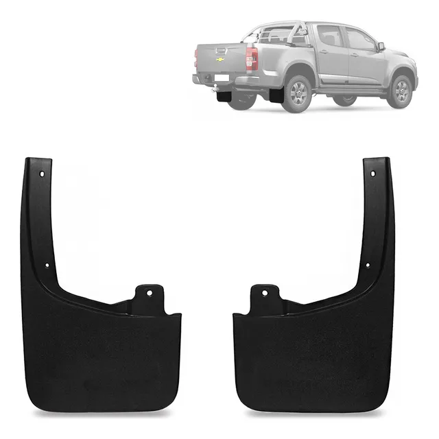 Kit Apara Barro S10 2015 2016 2017 Protetor Traseiro 2 Peças