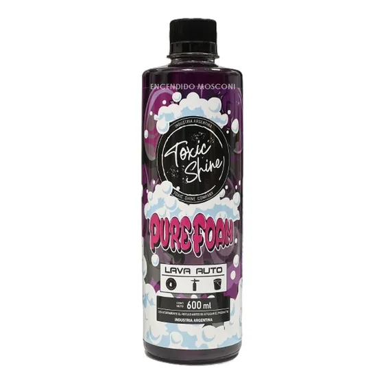 Pure Foam Shampoo Ideal Foam Lance Toxic Shine 600ml