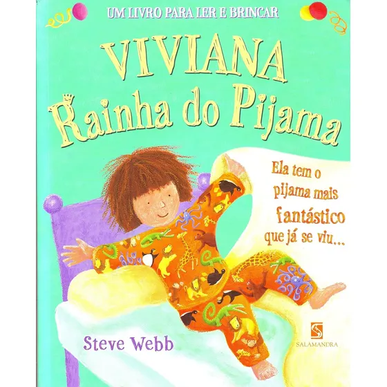 Livro Viviana Rainha Do Pijama