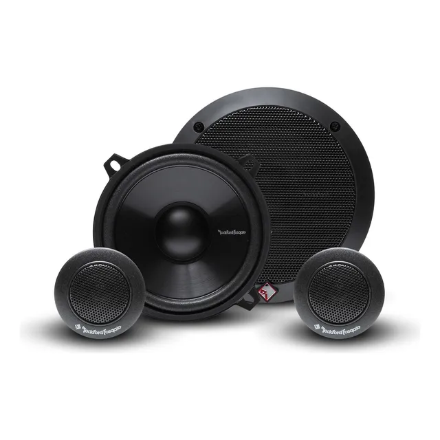 Set De Medios Rockford Fosgate 5.25 PLG R152s Prime Series Color Negro