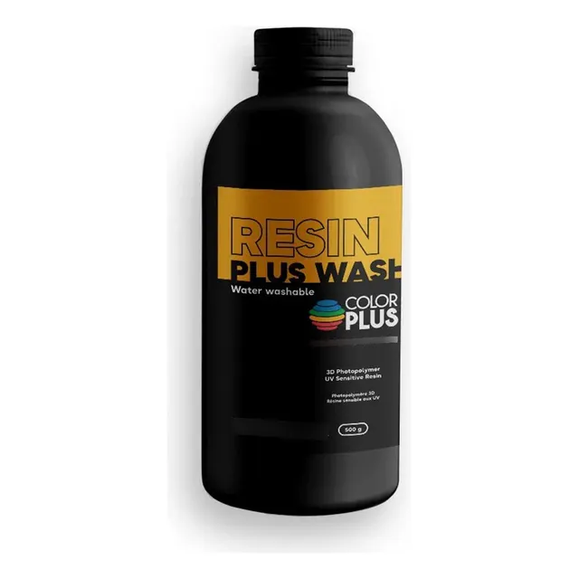 Resin Plus Water Washable Grey 0.5 Kg Color Plus Color Gris