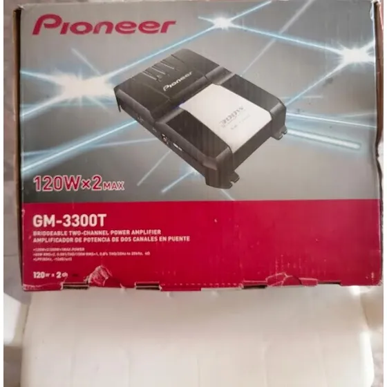 Pioneer Gm-3300t Amplificador 300w Rms 12v