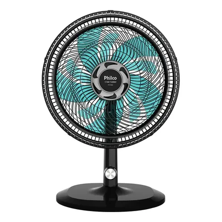 Ventilador Pvt466 Tecnologia Maxx Force 174w Preto Philco 40 Cm 60 Preto Azul Plástico 10 60 Hz 220v