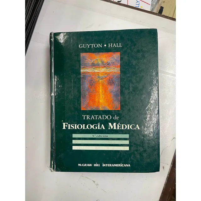 Tratado De Fisiologia Medica Guyton Hall 9 Edición