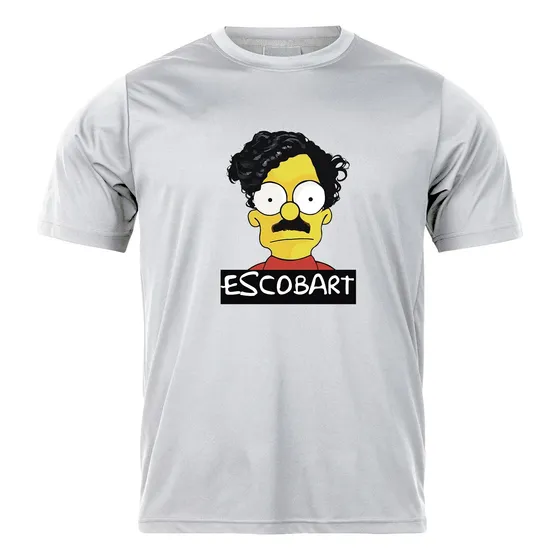 Camiseta Simpsons Escobart Desenhos Geek Unissex 