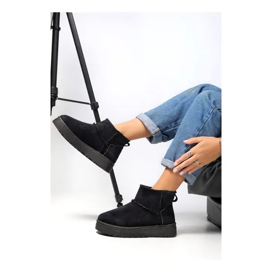 Pantubotas Mujer Botas Peluche Interior Forrado Cómodas