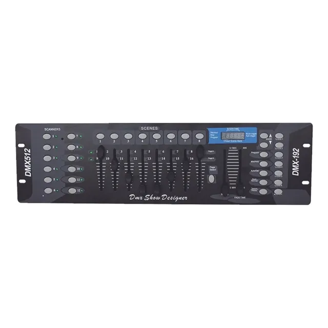 Controlador Dmx 192 Canales Luces Dj Consola 12 Dispositivos