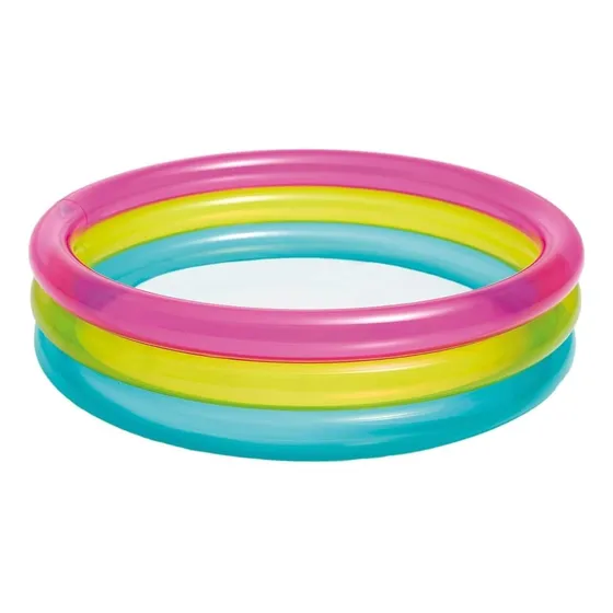 Piscina Inflable Intex 3 Aros 86cm X 25 Cm Niños Niñas