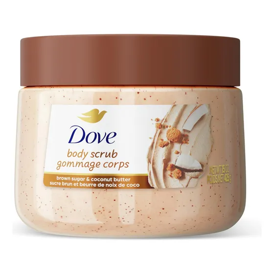 Exfoliante Corporal Dove Brown Sugar & Coco Hidratante 443 M
