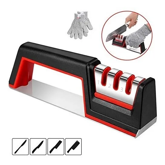 Afilador Para Cuchillos Amolador De Cocina Portatil Nuevo