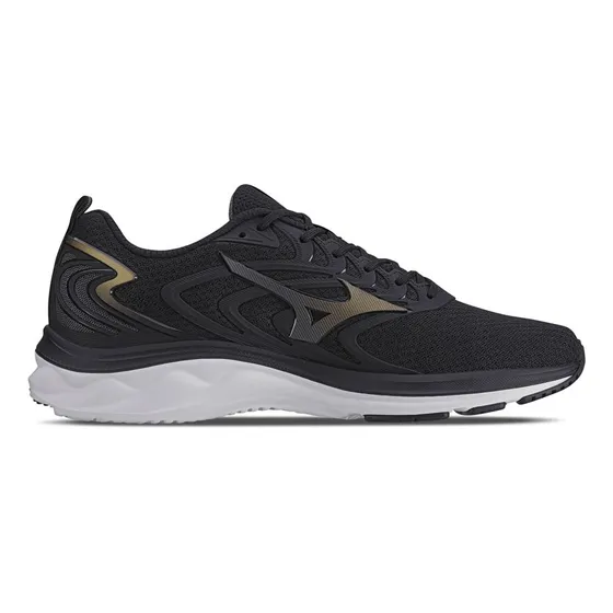 Tênis Mizuno Space 4 Masculino- Preto-branco