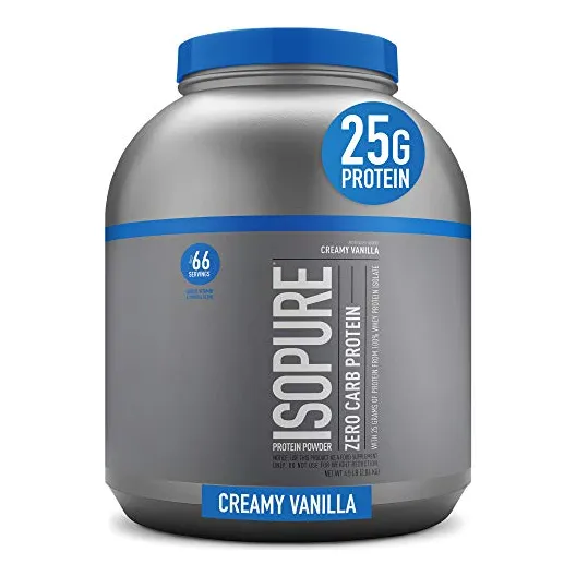 Proteína En Polvo Isopure Whey Isolate, 4.5 Libras, Vainilla