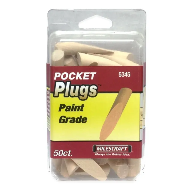 Pocket Hole Tarugo Tapon Embellecedor Plug X50u Milescraft