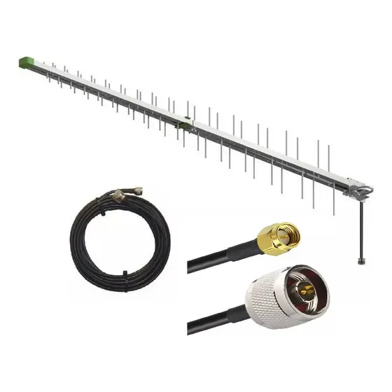 Antena Celular Fullband + Cabo 10m - Modem Huawei- Dwr-zte 