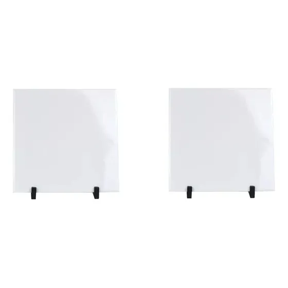 Azulejo Para Sublimação 20x20 Kit C/ 5 Unidades + Suporte