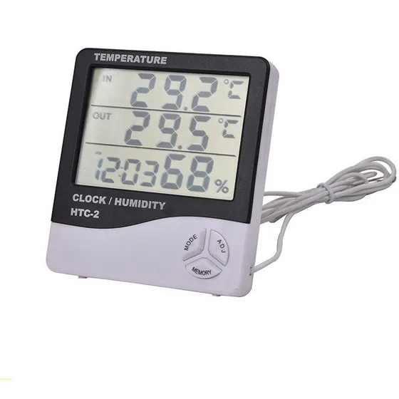 Termómetro Digital 3 En 1, Higrómetro, Medidor De Temperatur