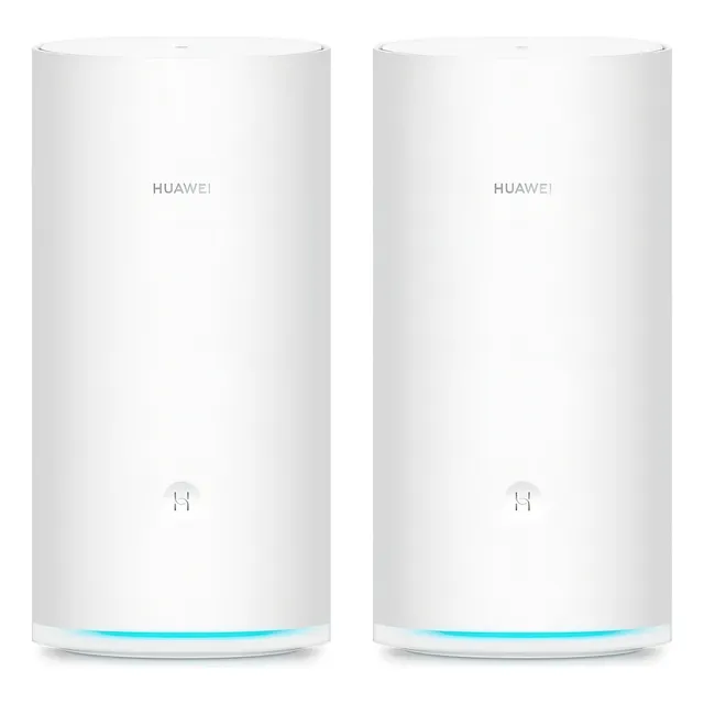 Roteador Huawei Ws5800 Wi-fi Mesh Ac2200 Triband Kit Com 2 Cor Branco Roteador Huawei Ws5800 Wi-fi Mesh Ac2200 Triband Kit Com 2 Cor Branco
