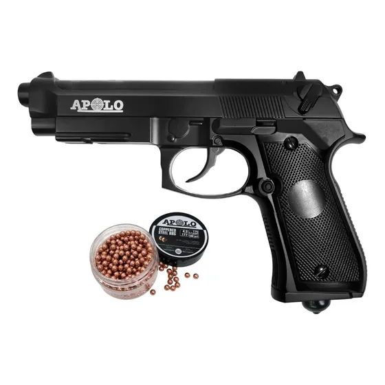 Pistola Co2 Beretta Glock Colt 1911 Balines Acero Bulk Drago