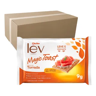 Kit 30 SachĂȘs Torrada Lev Magic Toast Marilan 9g Kit 30 SachĂȘs Torrada Lev Magic Toast Marilan 9g