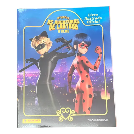 Álbum Figurinhas As Aventuras De Ladybug Completo Para Colar