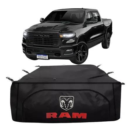 Bolsa Caçamba 840l Ram 1500 2500 Laramie Cab Dupla Bordado