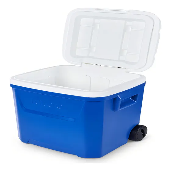 Cooler Con Ruedas Laguna 57 Litros 51x47x52 Azul Igloo