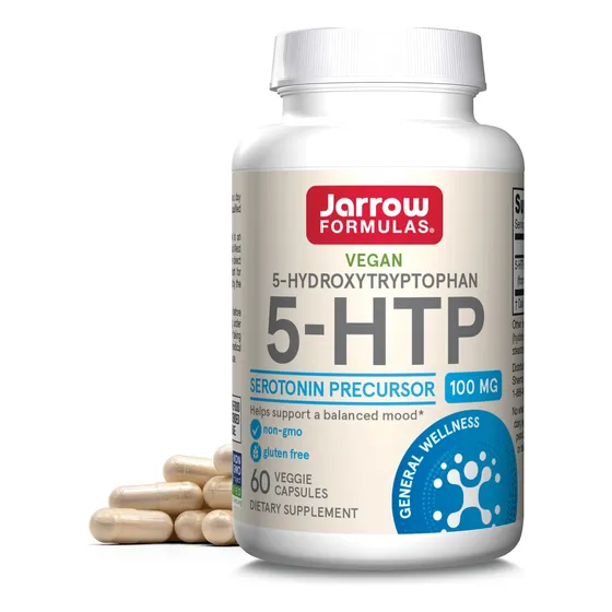 Suplemento Jarrow Formulas 5-htp 100 Mg 60 Cápsulas Vegetari