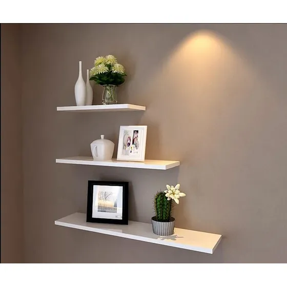 Estante Repisa Combo Premium 30x20 50x20 70x20 Oferta Mdf