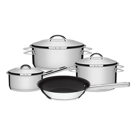 Bateria De Cocina Solar Acero Triple Fondo 4 Pz Tramontina Bateria De Cocina Solar Acero Triple Fondo 4 Pz Tramontina
