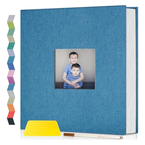 Popotop Álbum De Fotos Autoadhesivo Con Ventana De