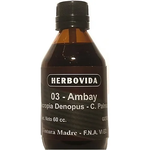 Tintura Madre Herbovida. 3 X 60 Cc - Toda La Linea Completa
