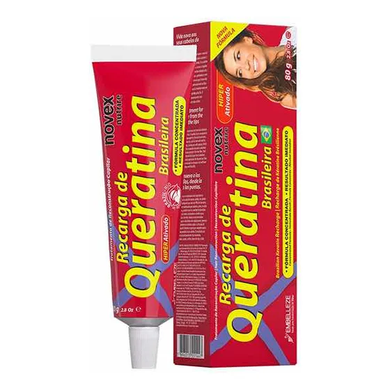 Recarga De Queratina Novex Para El Cabello