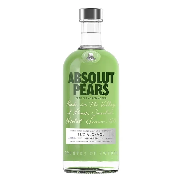 Vodka Absolut Suecia Botella De 700 Ml Los Sabores Sabor Pears