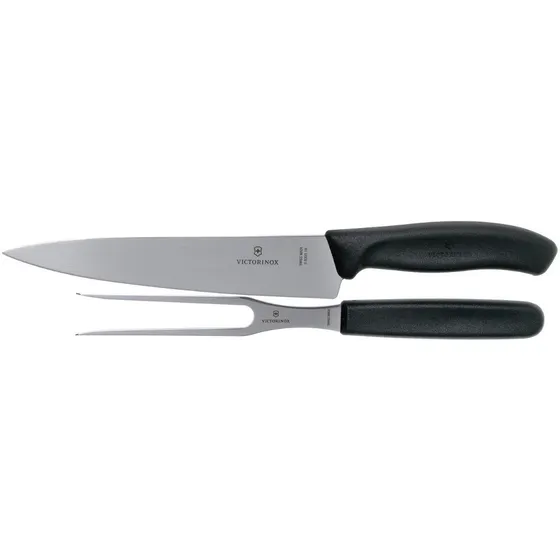 Set Cuchillo + Tenedor Victorinox Premium 6.7133.2g Asado  