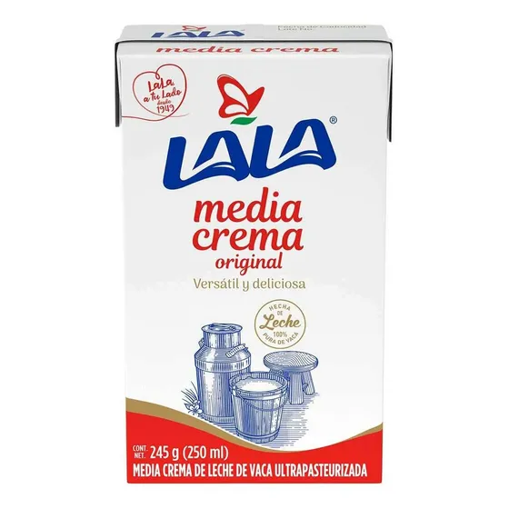 Media Crema Lala Uht 250ml