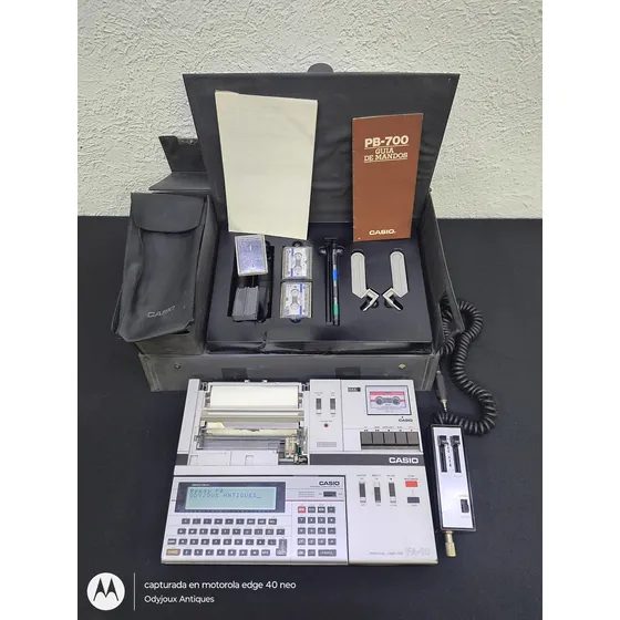 Personal Computer Casio Pb-700 Vintage De Colección Rara