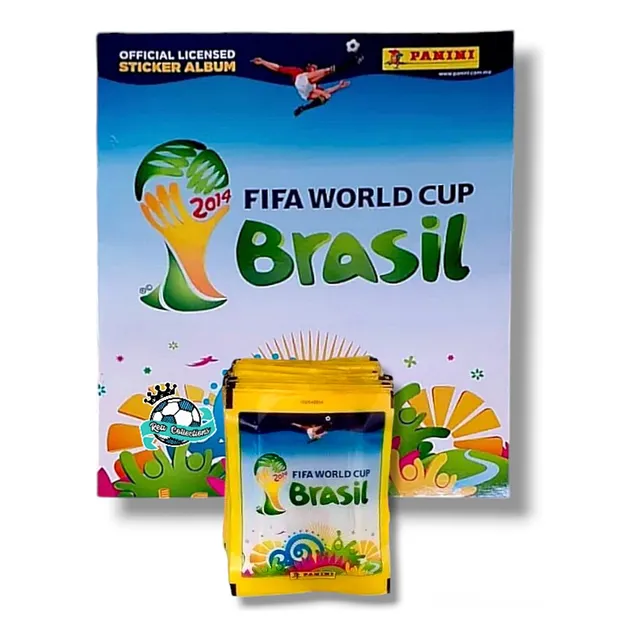 Álbum Mundial Brasil 2014 + 10 Sobres (50 Estampas) Panini