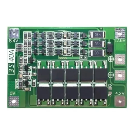 Cargador De Bateria De Litio 3s 40a  12.6v Pcm Bms