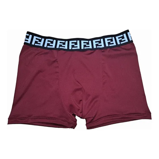 Boxer Fendi Talla S Caballero Vinotinto Versace Nuevo