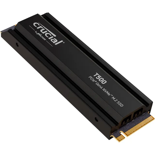 Disco Ssd Interno, Crucial, T500 M.2 2280 C/disipador, 1 Tb