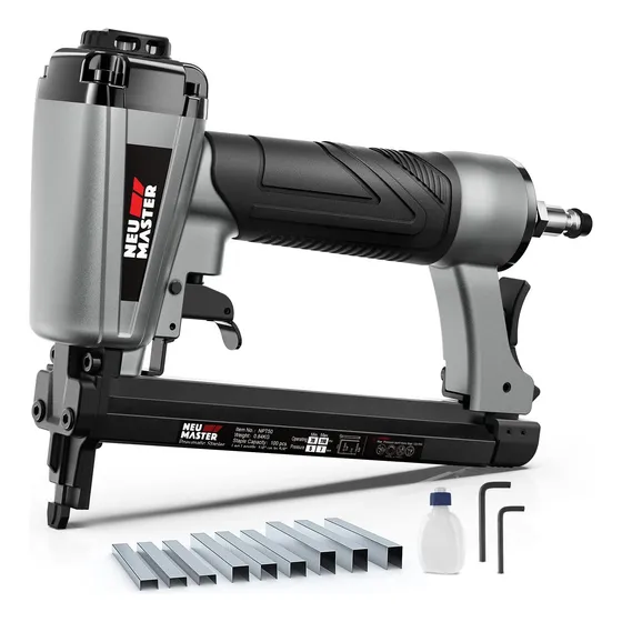 Pistola De Grapas Neumática Neu Master, Grapadora De Tapicer