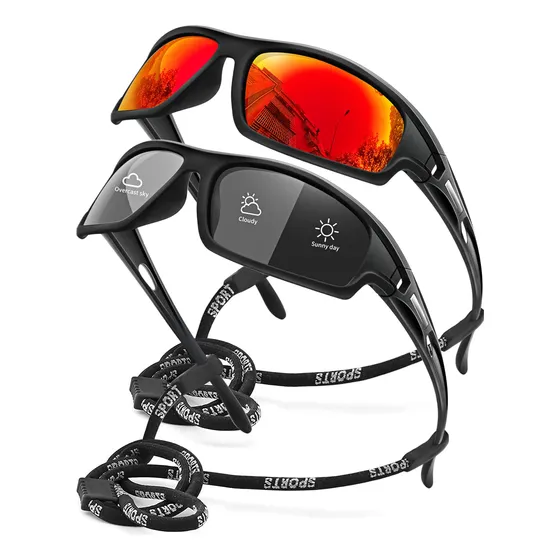 Gafas De Sol Deportivas Polarizadas Para Hombres 100% 1xbzj