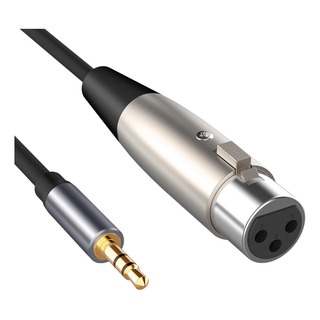 Cable Adaptador Xlr A 3,5 Mm Micrófono Estéreo Para Cable Adaptador Xlr A 3,5 Mm Micrófono Estéreo Para