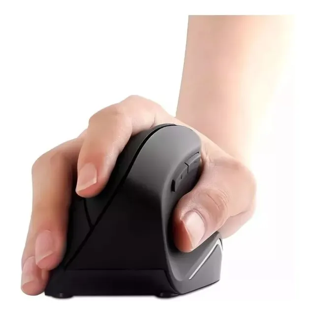 Mouse Ergonómico Inalámbrico Usb Vertical Tecnoflip