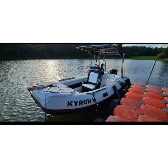 Bote Zefir G500, Com Motor Mercury 100hp Com Apenas 60h.