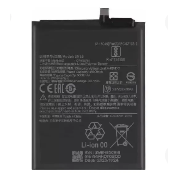 Bateria Pila Bm53 Mi 10t 5g Mi 10t Pro De 5000mah