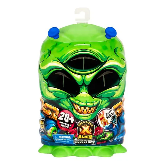 Treasure X Alien Dissection 20 Sorpresas