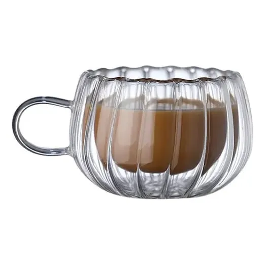 Vaso Doble Fondo - Café  - Chocolate- Tinto- Capacidad 150ml